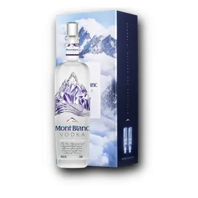 Mont Blanc 40% 0,7L (dárkové balení s 2 skleničkami)