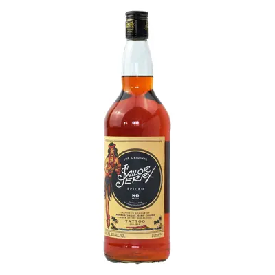 Sailor Jerry The Original Spiced 40% 1,0L (holá láhev)