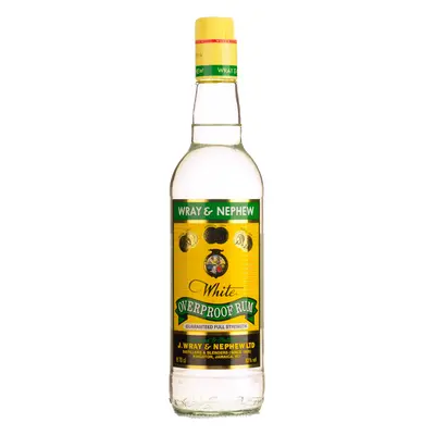 Wray & Nephew Overproof 63% 0,7l (holá láhev)