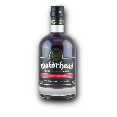 Mötorhead Finest Caribbean Rum 40% 0,7L (holá láhev)