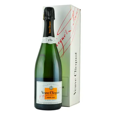 Veuve Clicquot Demi - Sec 250 ANS 12% 0,75L (dárkové balení kazeta)