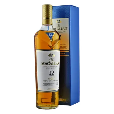 The Macallan 12YO Fine Oak Tripple Cask Matured 40% 0,7L (karton)