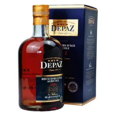 Depaz Rhum Hors d'Âge Agricole 2002 45% 0,7L (karton)