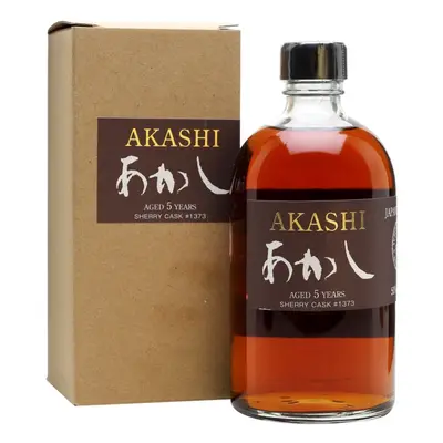 Akashi 5YO Sherry Cask 50% 0.5L (karton)