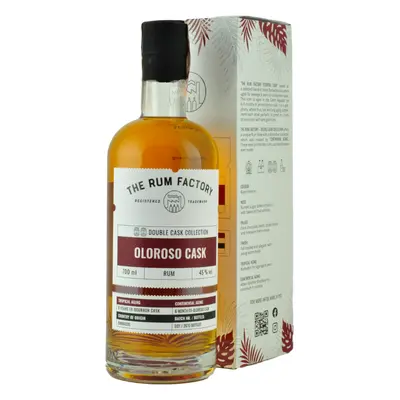 The Rum Factory - Double Cask Collection - Oloroso Cask 45% 0,7L (karton)