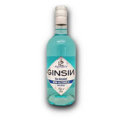 Gin Sin Premium 12 Botanics Alcohol Free 0,0% 0,7L (holá láhev)