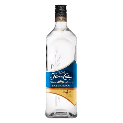 Flor de Cana 4YO Extra Dry Seco 40% 0,7l (holá láhev)