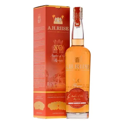 A.H. Riise XO Ambre D´Or RUM 42% 0.7L (karton)