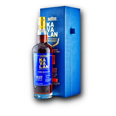 Kavalan Solist Vinho Barrique 57,8% 0,7L (dárkové balení kazeta)