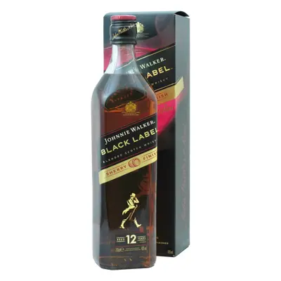 Johnnie Walker Black Label 12YO Sherry Finish 40% 0,7L (karton)