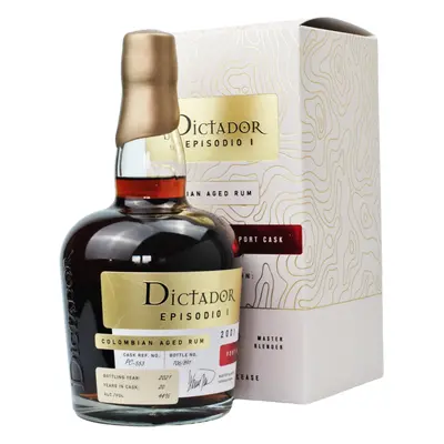 Dictador Episodio Uno Port Cask 2001 44% 0,7L (karton)