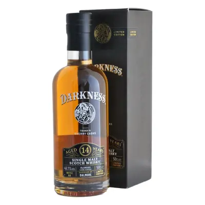 Darkness 14YO Dalmore Oloroso Cask Finish 49,1% 0,5L (karton)