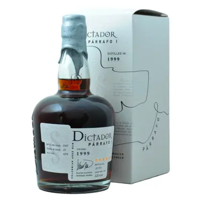 Dictador Parrafo 1 1999 Borbón 43% 0,7L (karton)