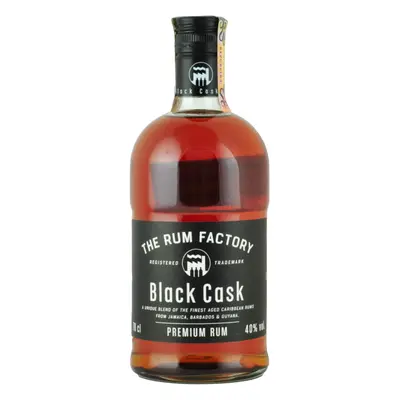 The Rum Factory Black Cask 40% 0,7L (karton)