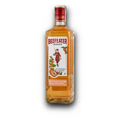 Beefeater Peach & Raspberry 37,5% 0,7L (holá láhev)