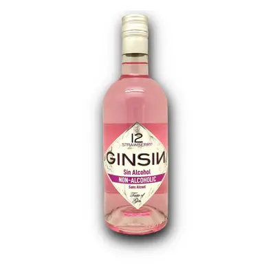 Gin Sin Premium Strawberry Alcohol Free 0,0% 0,7L (holá láhev)