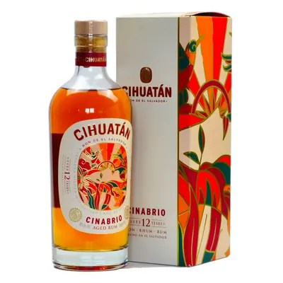 Cihuatán Cinabrio 12YO 40% 0,7L (karton)