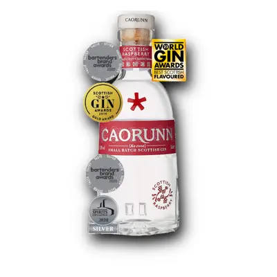 Caorunn Raspberry Gin 41,8% 0,5L (holá láhev)