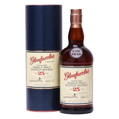 Glenfarclas 25YO 43% 0,7l (tuba)