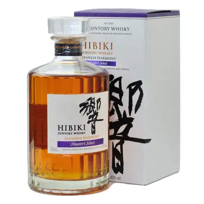 Suntory Hibiki Harmony Master´s Select 43% 0,7l (karton)