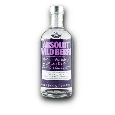 Absolut Wild Berri 38% 0,7L (holá láhev)