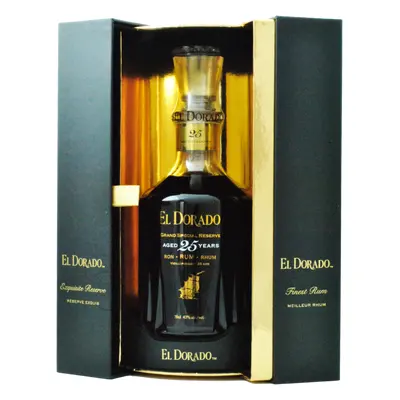 El Dorado 25 YO Vintage Limited Edition 43% 0,7l (dárkové balení kazeta)