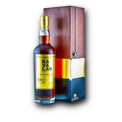 Kavalan Solist Fino Sherry Cask 58,6% 0,7L (dárkové balení kazeta)