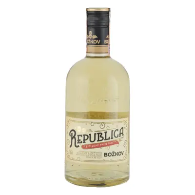 Božkov Republica Exclusive White 38% 0,7L (holá láhev)