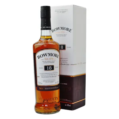 Bowmore 18YO 43% 0,7l (kartón)