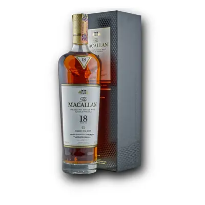 The Macallan 18YO Sherry Oak Cask 2024 Release 43% 0,7L (karton)