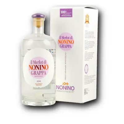 Nonino Grappa Merlot 41% 0,7l (karton)