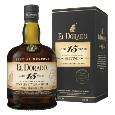 El Dorado 15YO 43% 0,7l (karton)