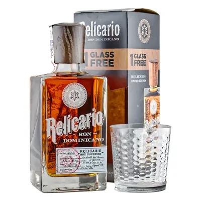 Relicario Superior 40% 0.7L (dárkové balení s 1 skleničkou)