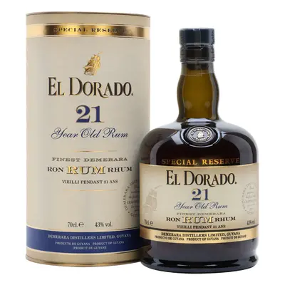 El Dorado 21YO 43% 0,7l (tuba)