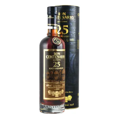 Ron Centenario 25 Solera Gran Reserva 40% 0,7l (tuba)