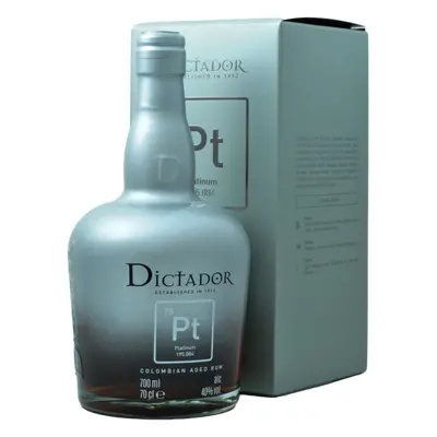 Dictador Platinum 40% 0,7L (karton)