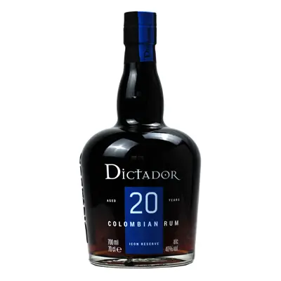 Dictador 20YO 40% 0,7l (holá láhev)