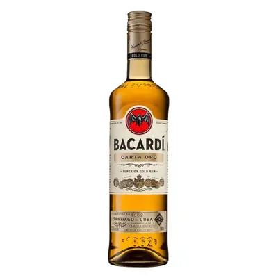 Bacardi Carta Oro 37,5% 0,7l (holá láhev)