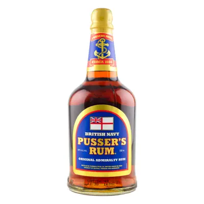 Pusser's British Navy Rum 40% 0,7l (holá láhev)