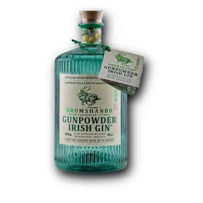 Drumshanbo Gunpowder Irish Gin with Sardinian Citrus 43% 0,7L (holá láhev)