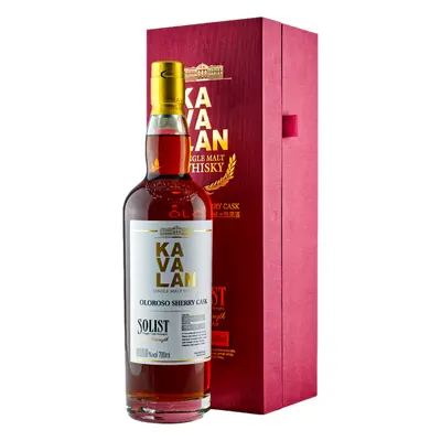 Kavalan Solist Oloroso Sherry Sherry Cask 53,2% 0,7L (dárkové balení kazeta)