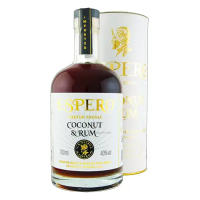 Espero Liquer Creole Coconut & Rum 40% 0.7L (tuba)