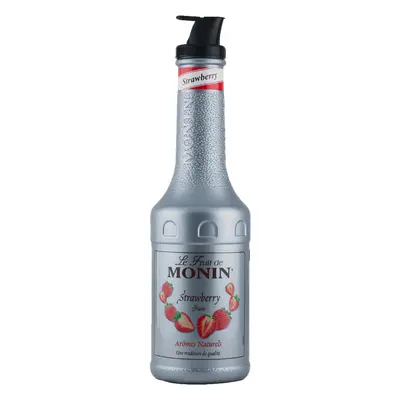 Monin Strawberry Pyré 1L (holá láhev)