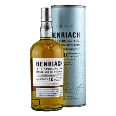 The BenRiach 10YO 43% 0.7L (tuba)