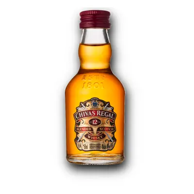 Mini Chivas Regal 12YO 40% 0,05l (holá láhev)