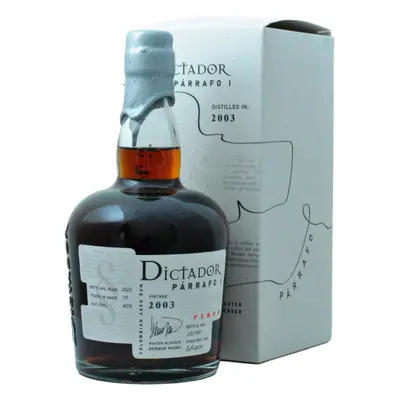 Dictador Parrafo 1 2003 Pardo 40% 0,7L (karton)