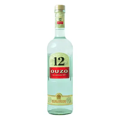 Ouzo 12 40% 0,7L (holá láhev)