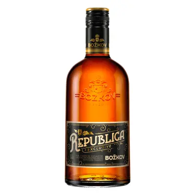 Božkov Republica Exclusive 38% 0,7l (holá láhev)