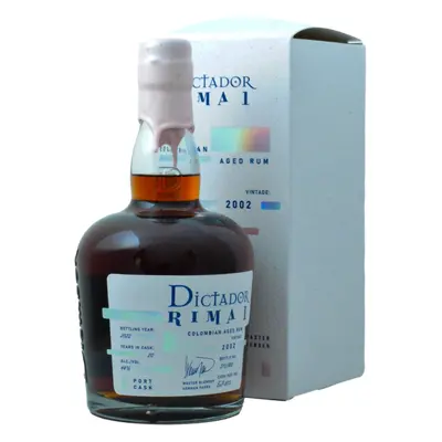 Dictador Rima 1 2002 Port Cask 44% 0,7L (karton)