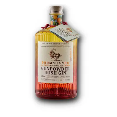 Drumshanbo Gunpowder Irish Gin with California Orange Citrus 43% 0,7L (holá láhev)